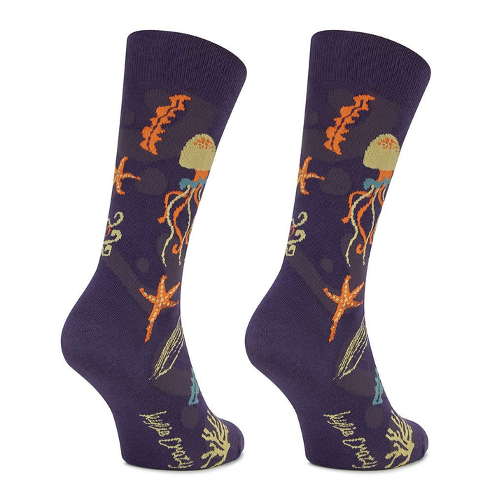 Kylie Crazy Calcetines Alegres De Algodón MEDUSA NOCHE