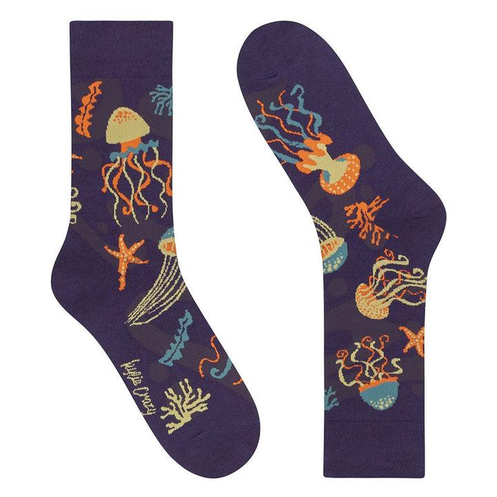 Kylie Crazy Calcetines Alegres De Algodón MEDUSA NOCHE