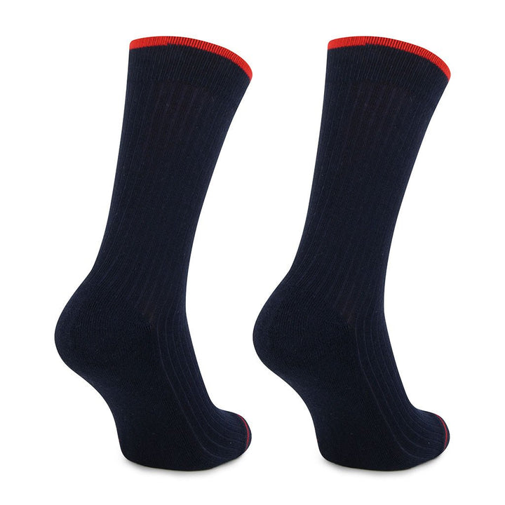 Kylie Crazy Calcetines Azul Marino De Algodón Con Acolchado PIES DELICADOS