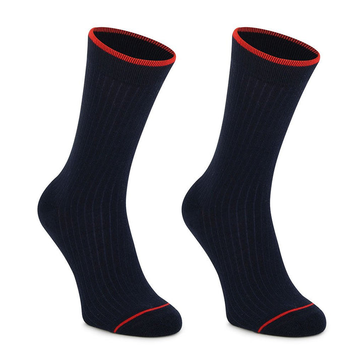 kylie crazy Calcetines azul marino de algodón con acolchado PIES DELICADOS