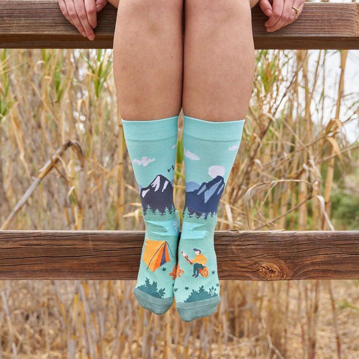 kylie crazy Calcetines desiguales "sin costuras" CAMPING