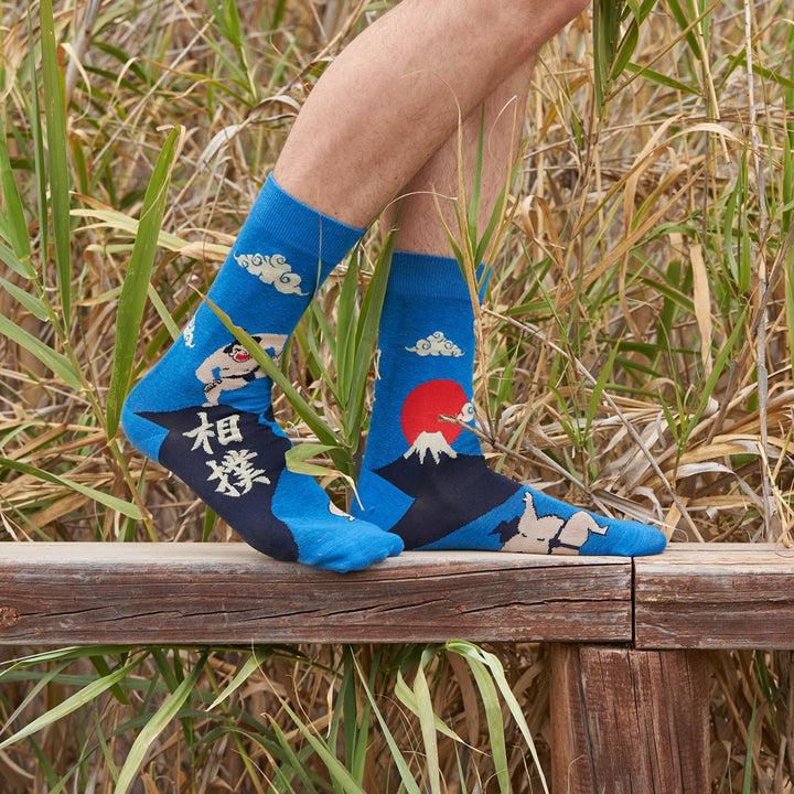 Kylie Crazy Calcetines Desiguales "sin Costuras" SUMO