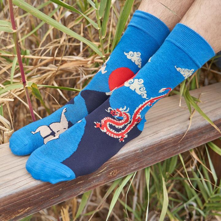 kylie crazy Calcetines desiguales "sin costuras" SUMO