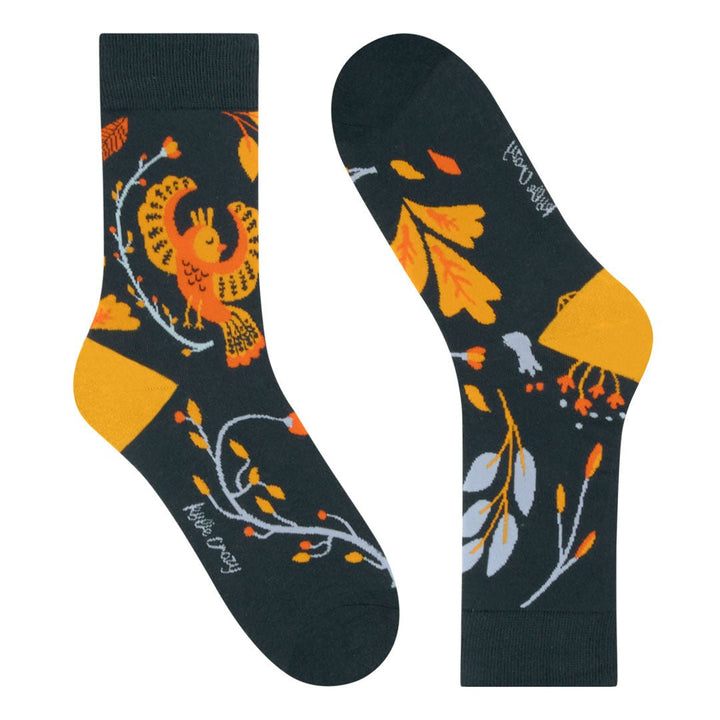 Kylie Crazy Calcetines Desiguales Y Sin Costura PAJAROS