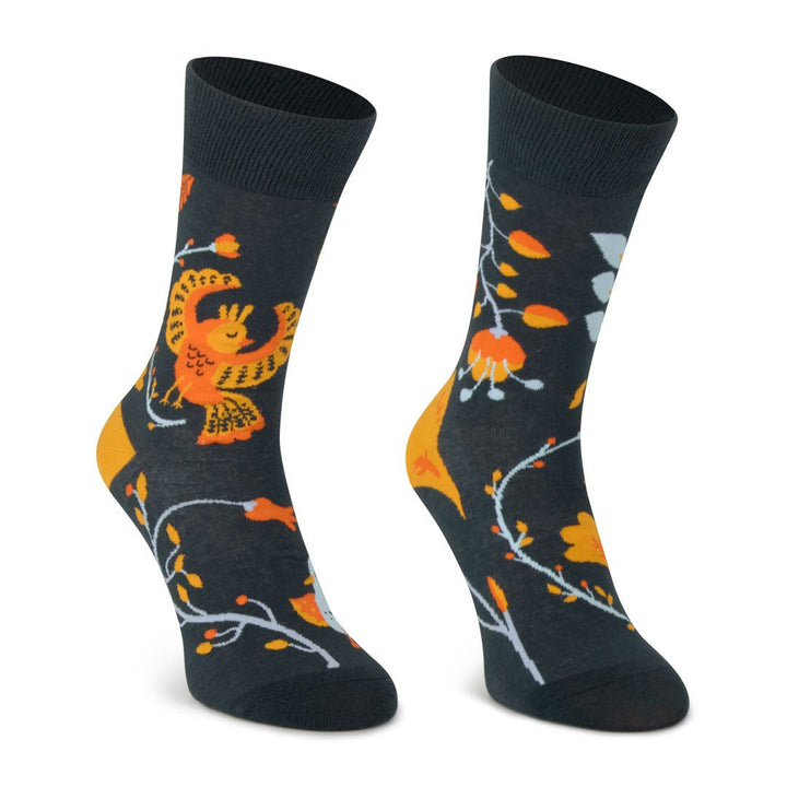 Kylie Crazy Calcetines Desiguales Y Sin Costura PAJAROS