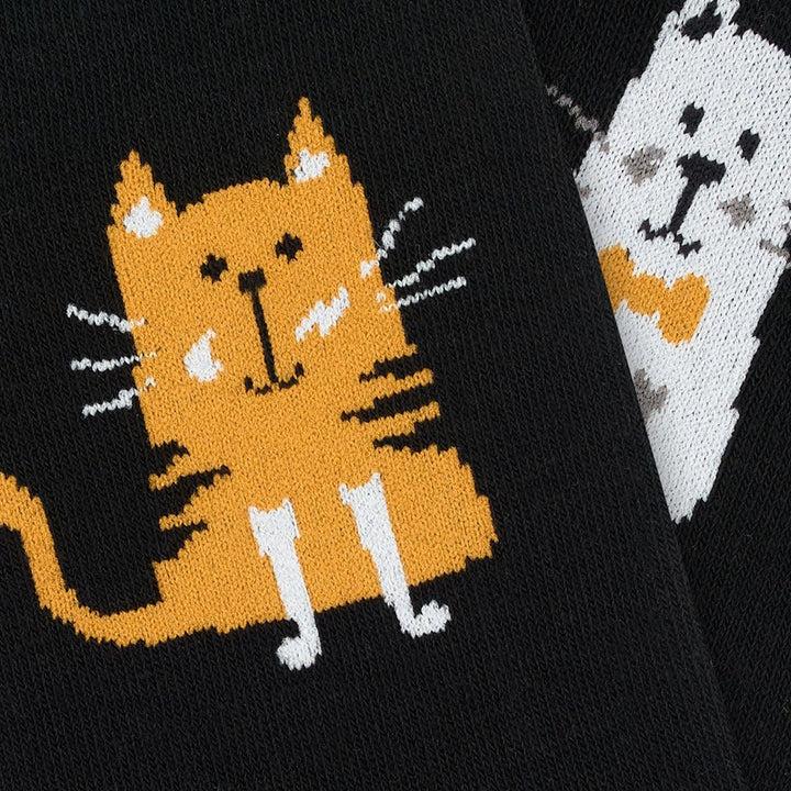 Kylie Crazy Calcetines Divertidos De Algodón GATO ESMERALDA