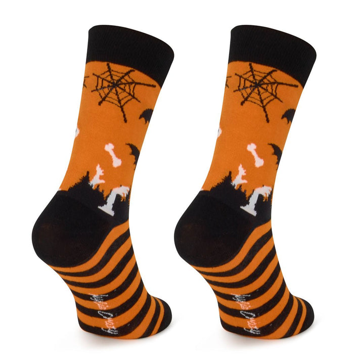 Kylie Crazy Calcetines Divertidos De Algodón MURCIÉLAGOS HALLOWEEN