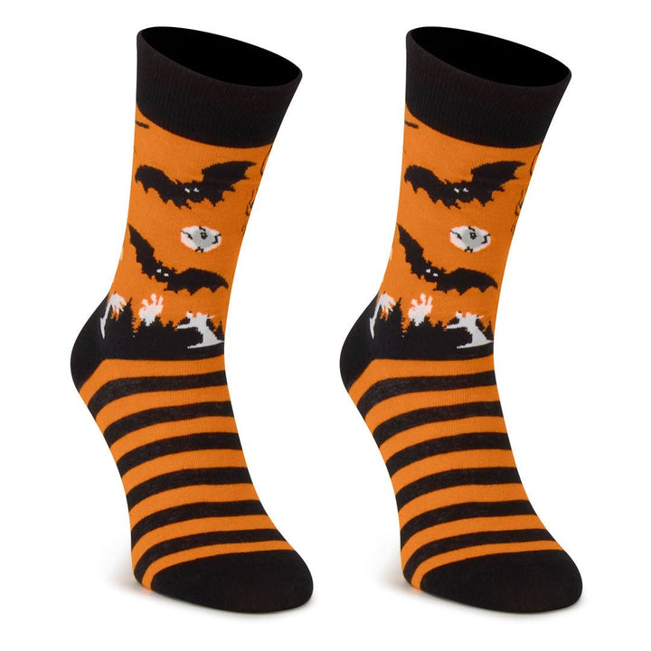 Kylie Crazy Calcetines Divertidos De Algodón MURCIÉLAGOS HALLOWEEN