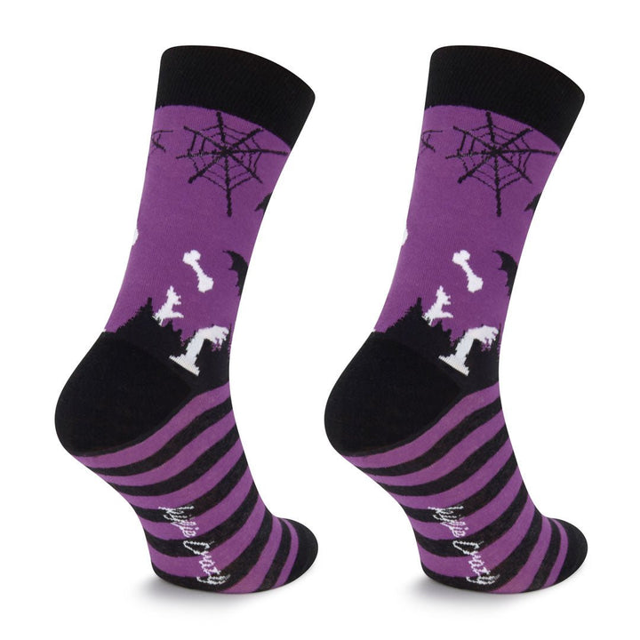 Kylie Crazy Calcetines Divertidos De Algodón MURCIÉLAGOS HALLOWEEN