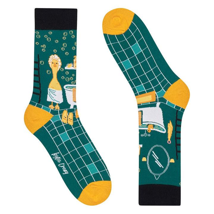 Kylie Crazy Calcetines Divertidos De Algodón PATITOS