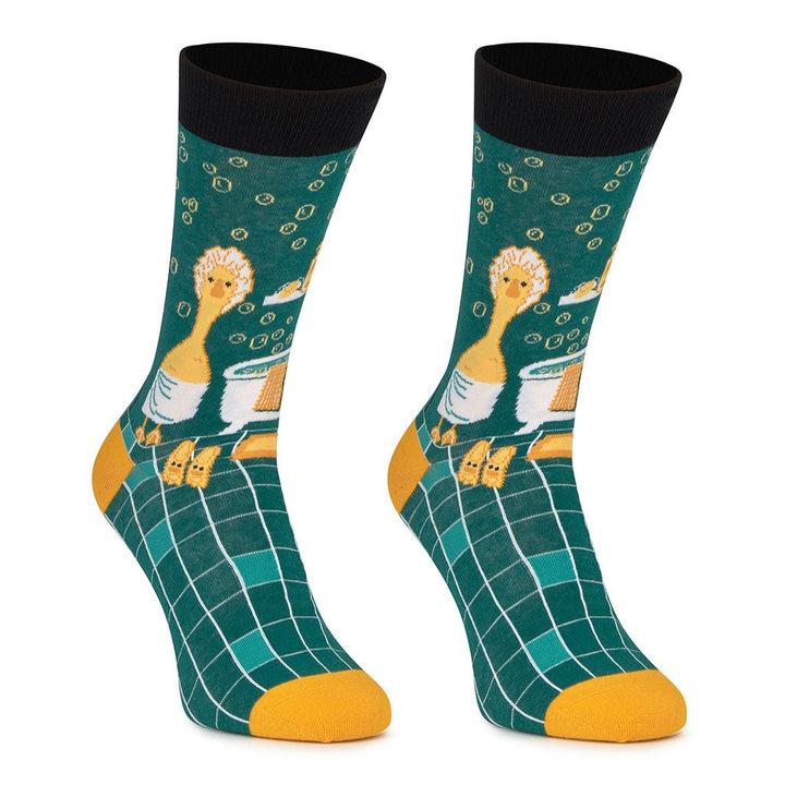 kylie crazy Calcetines divertidos de algodón PATITOS