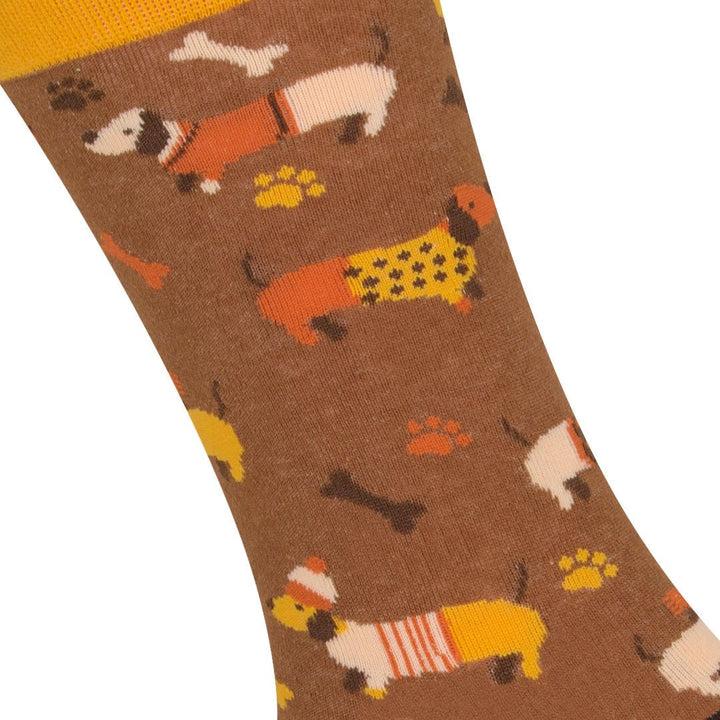 Kylie Crazy Calcetines Divertidos De Algodón PERROS