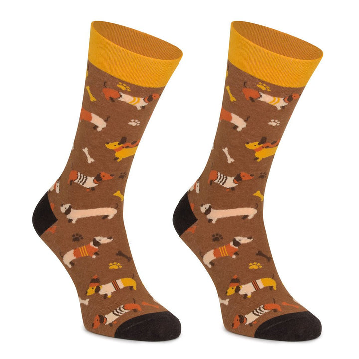 kylie crazy Calcetines divertidos de algodón PERROS