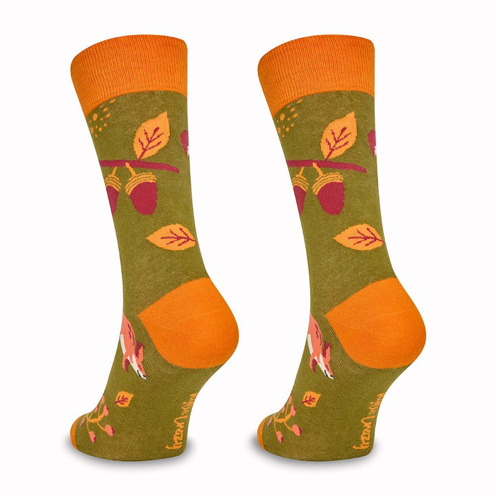 Kylie Crazy Calcetines Divertidos De Algodón "sin Costuras" ARDILLA