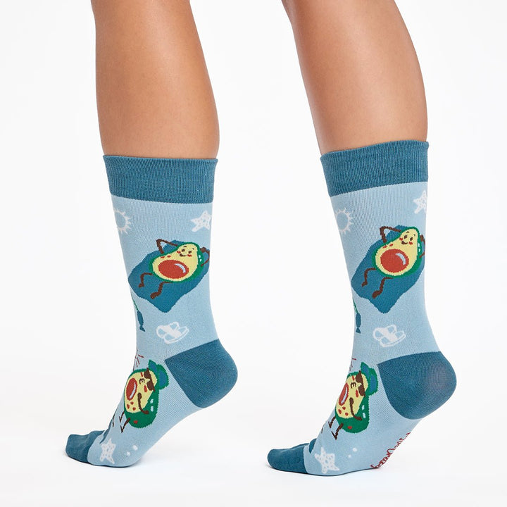 Kylie Crazy Calcetines Divertidos De Algodón "sin Costuras". HOLIDAY