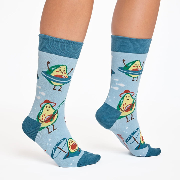 kylie crazy Calcetines divertidos de algodón "sin costuras". HOLIDAY