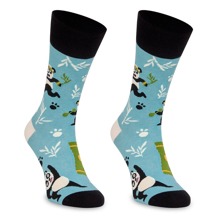 Kylie Crazy Calcetines Divertidos De Algodón "sin Costuras". OSOS PANDA