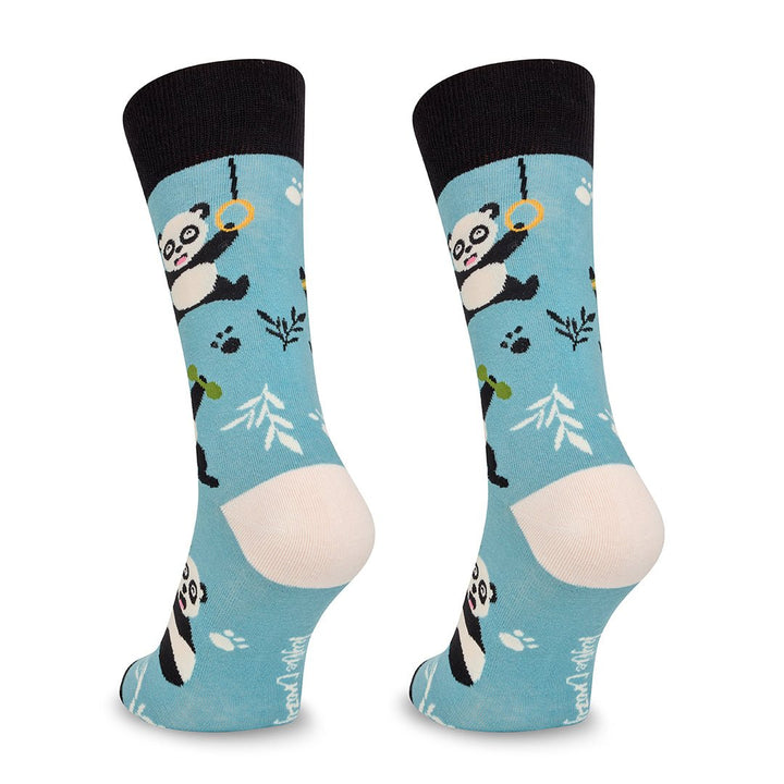 Kylie Crazy Calcetines Divertidos De Algodón "sin Costuras". OSOS PANDA