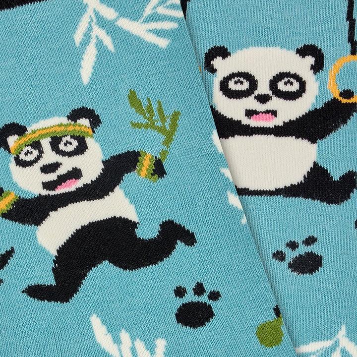 Kylie Crazy Calcetines Divertidos De Algodón "sin Costuras". OSOS PANDA