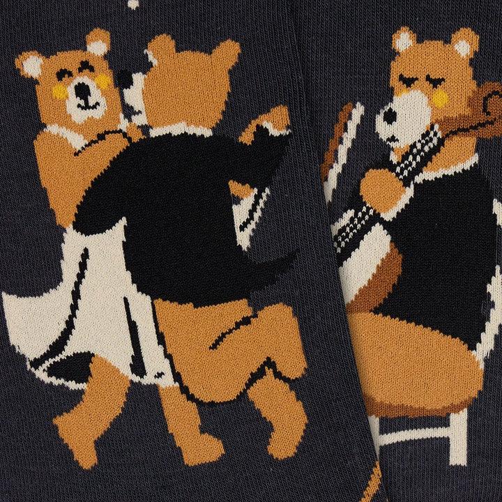 Kylie Crazy Calcetines Divertidos De Algodón "sin Costuras" OSOS BAILANDO