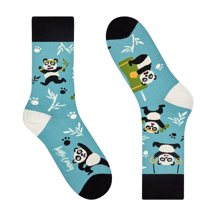 kylie crazy Calcetines divertidos de algodón "sin costuras". OSOS PANDA kylie crazy Calcetines divertidos de algodón "sin costuras". OSOS PANDA