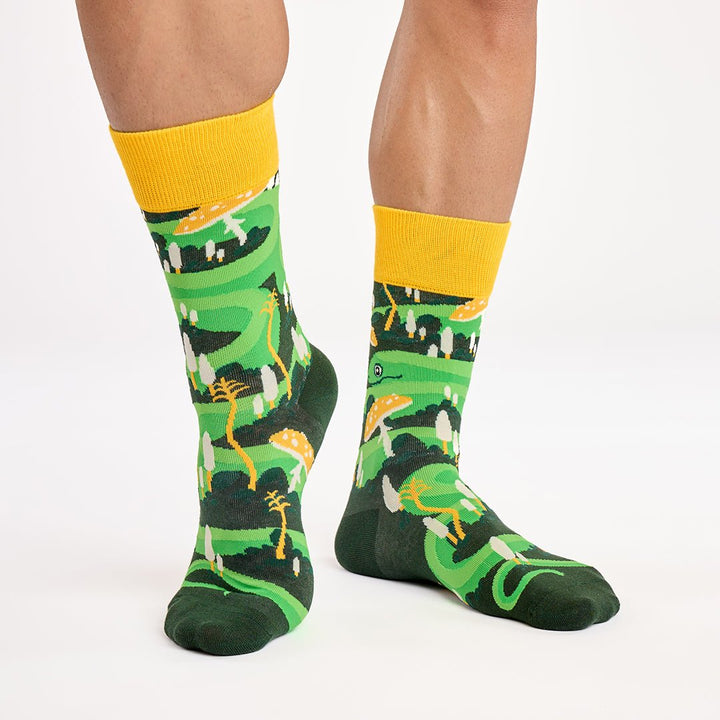 Kylie Crazy Calcetines Divertidos De Algodón "sin Costuras" SERPIENTE