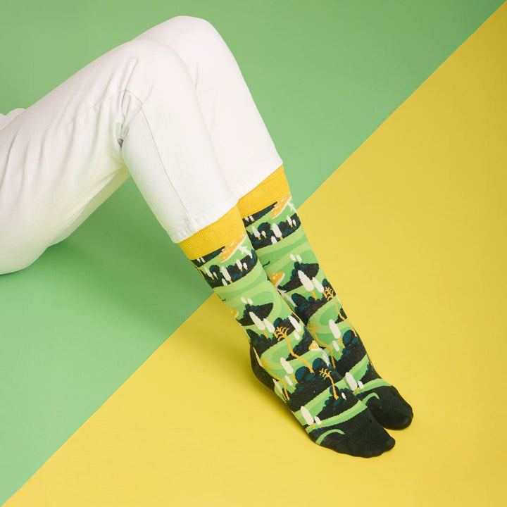 kylie crazy Calcetines divertidos de algodón "sin costuras" SERPIENTE