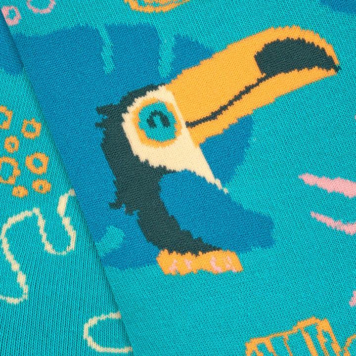 Kylie Crazy Calcetines Divertidos De Algodón TROPICAL DÍA