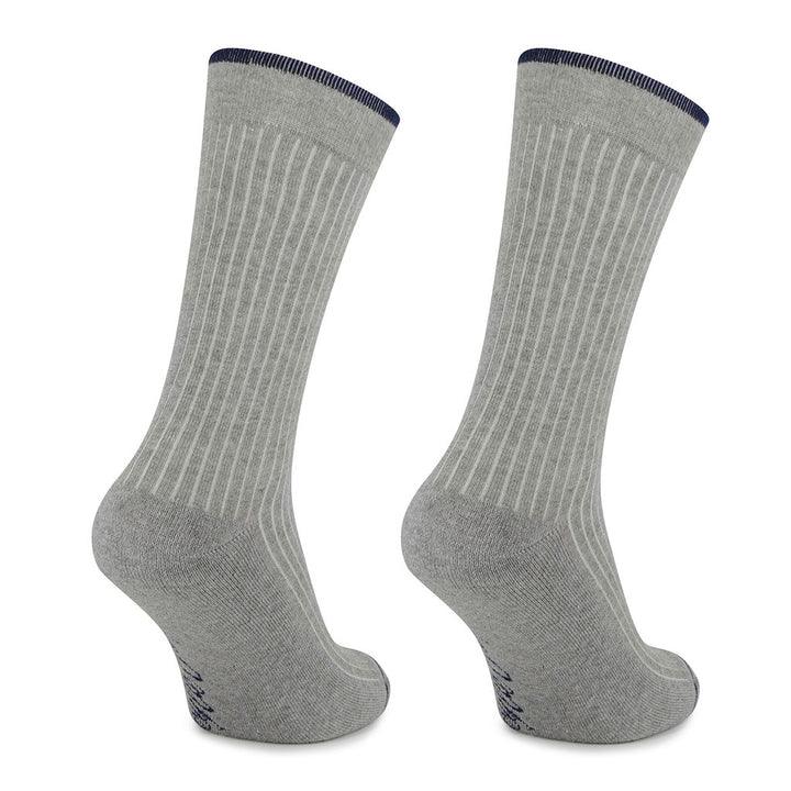 Kylie Crazy Calcetines Gris Hielo De Algodón Con Acolchado PIES DELICADOS