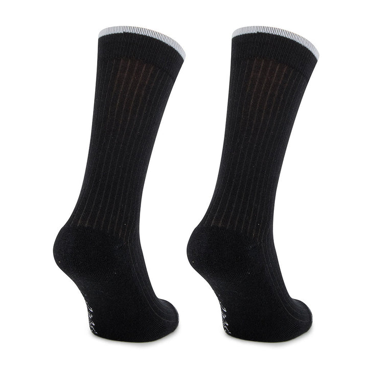 Kylie Crazy Calcetines Negros De Algodón Con Acolchado PIES DELICADOS