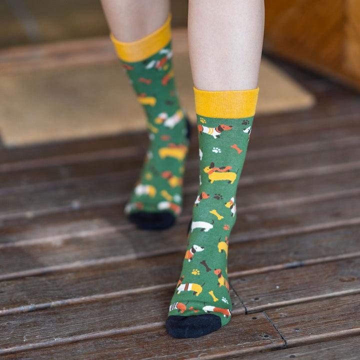 kylie crazy Calcetines originales de algodón PERROS