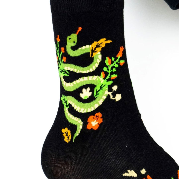 Kylie Crazy Calcetines Originales De Algodón SERPIENTE