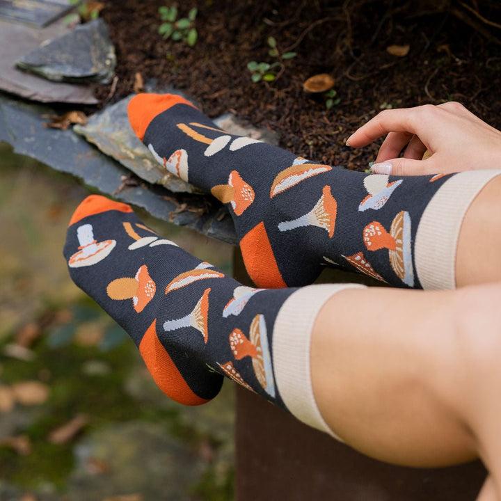 kylie crazy Calcetines originales sin costura SETAS