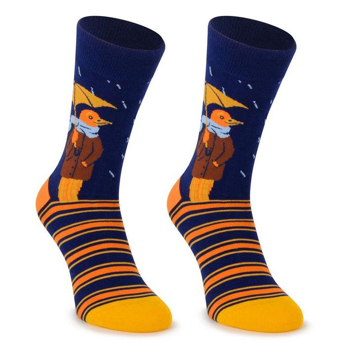 Kylie Crazy Calcetines Originales "sin Costuras" PAJARO LLUVIA