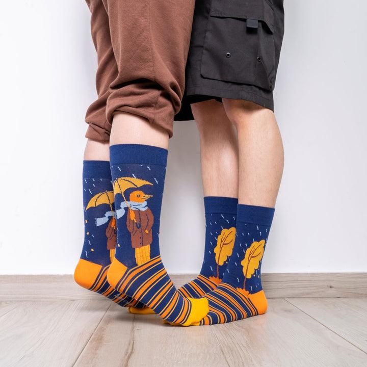 kylie crazy Calcetines originales "sin costuras" PAJARO LLUVIA