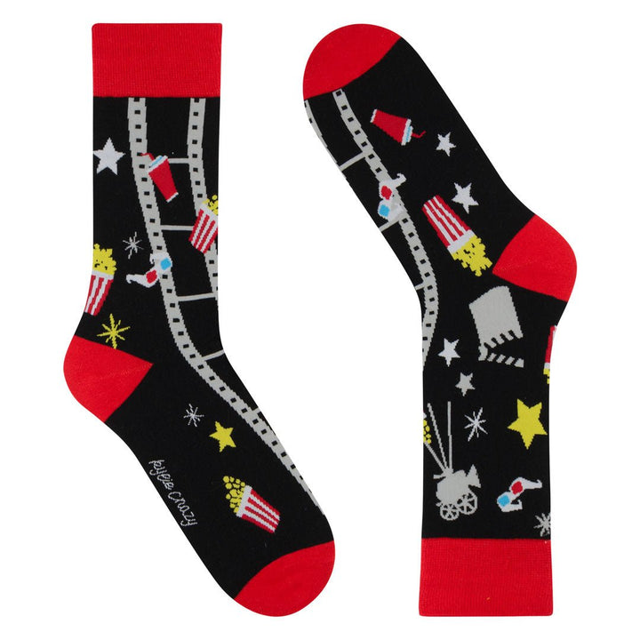 Kylie Crazy Calcetines Alegres De Algodón CINE