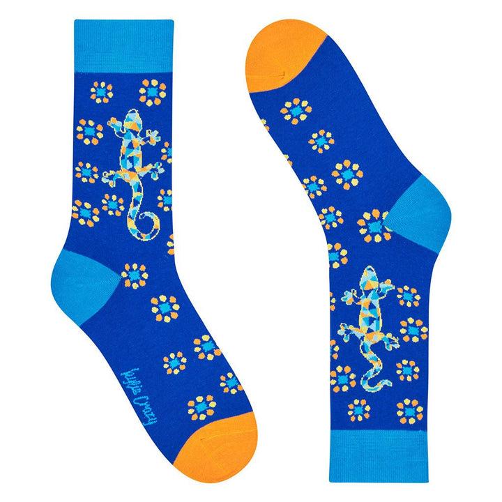 Kylie Crazy Calcetines Alegres De Algodón GEKO