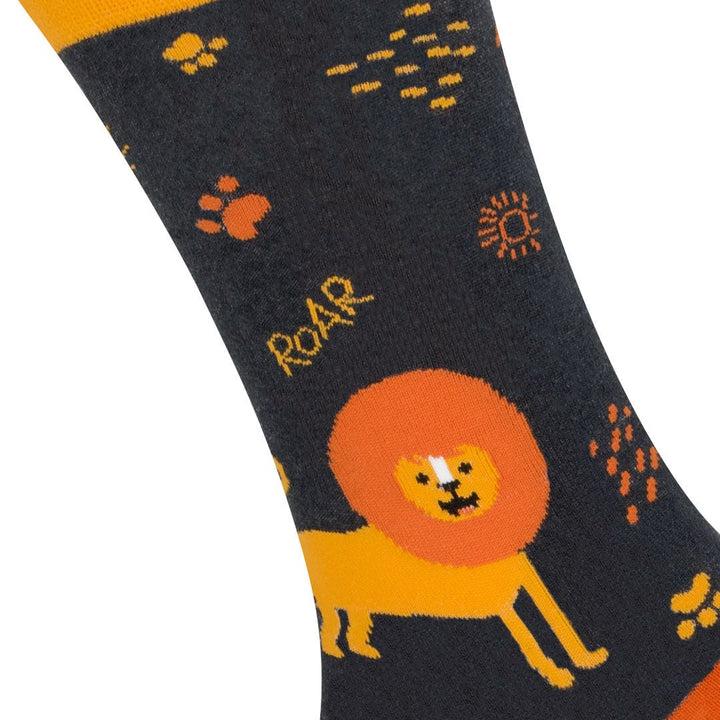 Kylie Crazy Calcetines Alegres De Algodón LEÓN