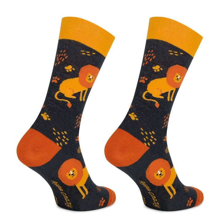 Kylie Crazy Calcetines Alegres De Algodón LEÓN