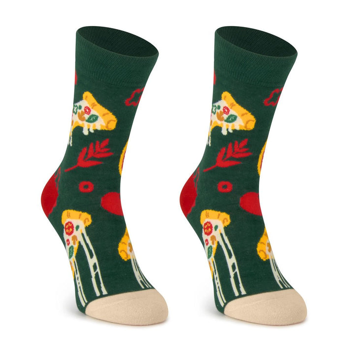 Kylie Crazy Calcetines Alegres De Algodón PIZZA