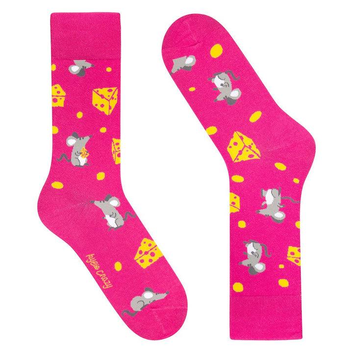 Kylie Crazy Calcetines Alegres De Algodón RATÓN