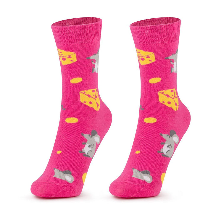 Kylie Crazy Calcetines Alegres De Algodón RATÓN