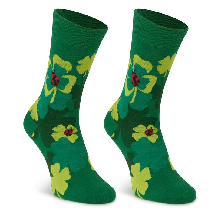 Kylie Crazy Calcetines Alegres De Algodón TRÉBOL