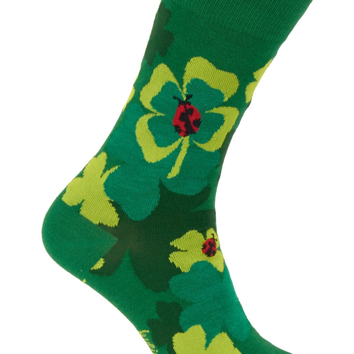 Kylie Crazy Calcetines Alegres De Algodón TRÉBOL