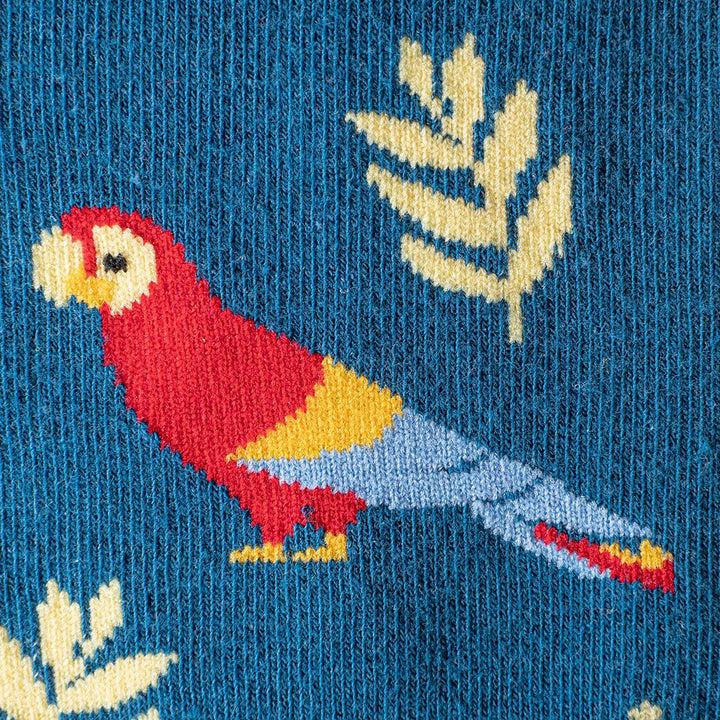 Kylie Crazy Calcetines Divertidos De Algodón LOROS