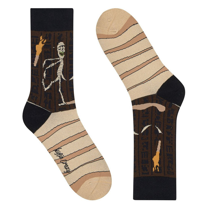 Kylie Crazy Calcetines Divertidos De Algodón MOMIA