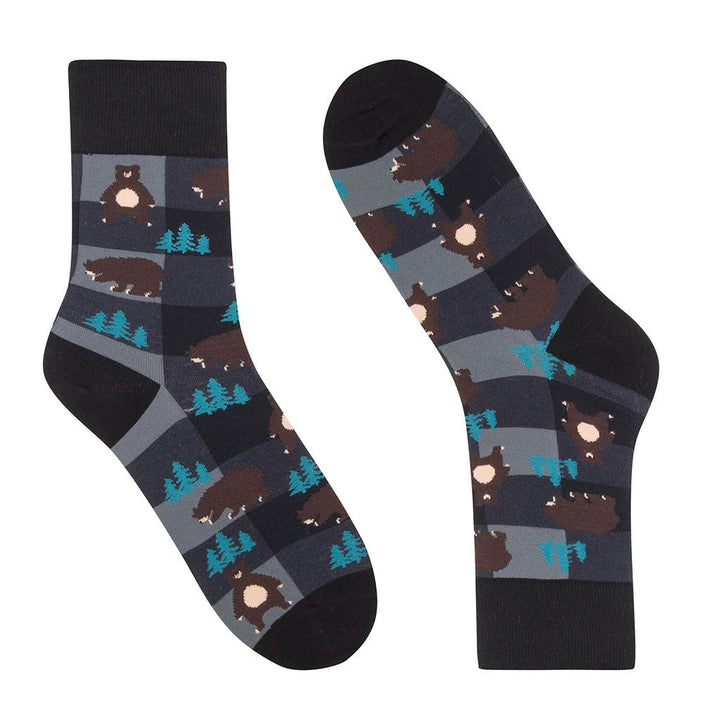 Kylie Crazy Calcetínes Divertidos De Algodón OSOS