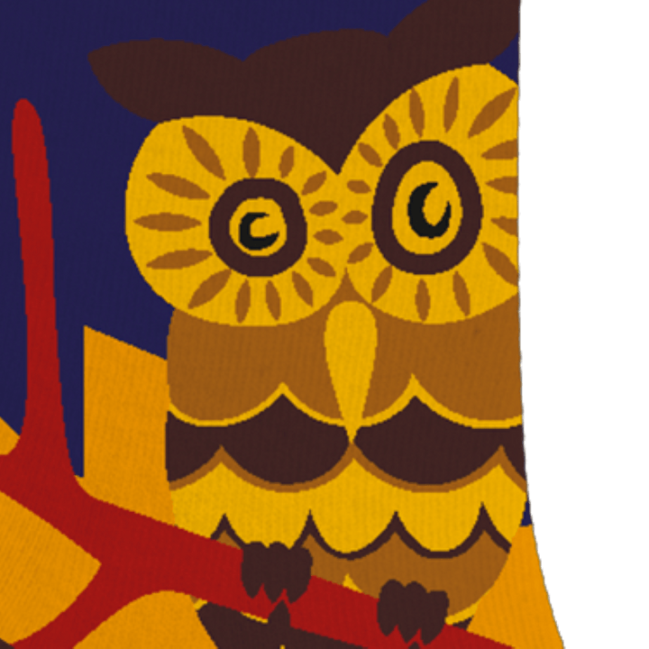 Kylie Crazy Calcetines Originales De Algodón BÚHOS