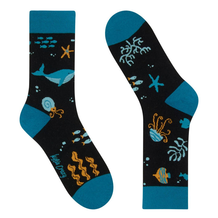 Kylie Crazy Calcetines Originales De Algodón MAR