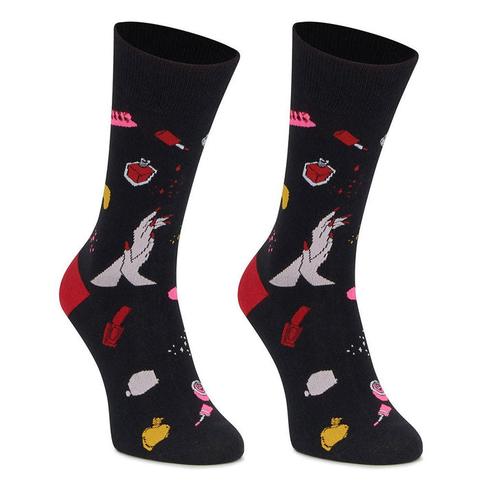 kylie crazy Calcetines originales de algodón UÑAS